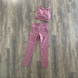 CRZ Yoga Set in Purple NWT